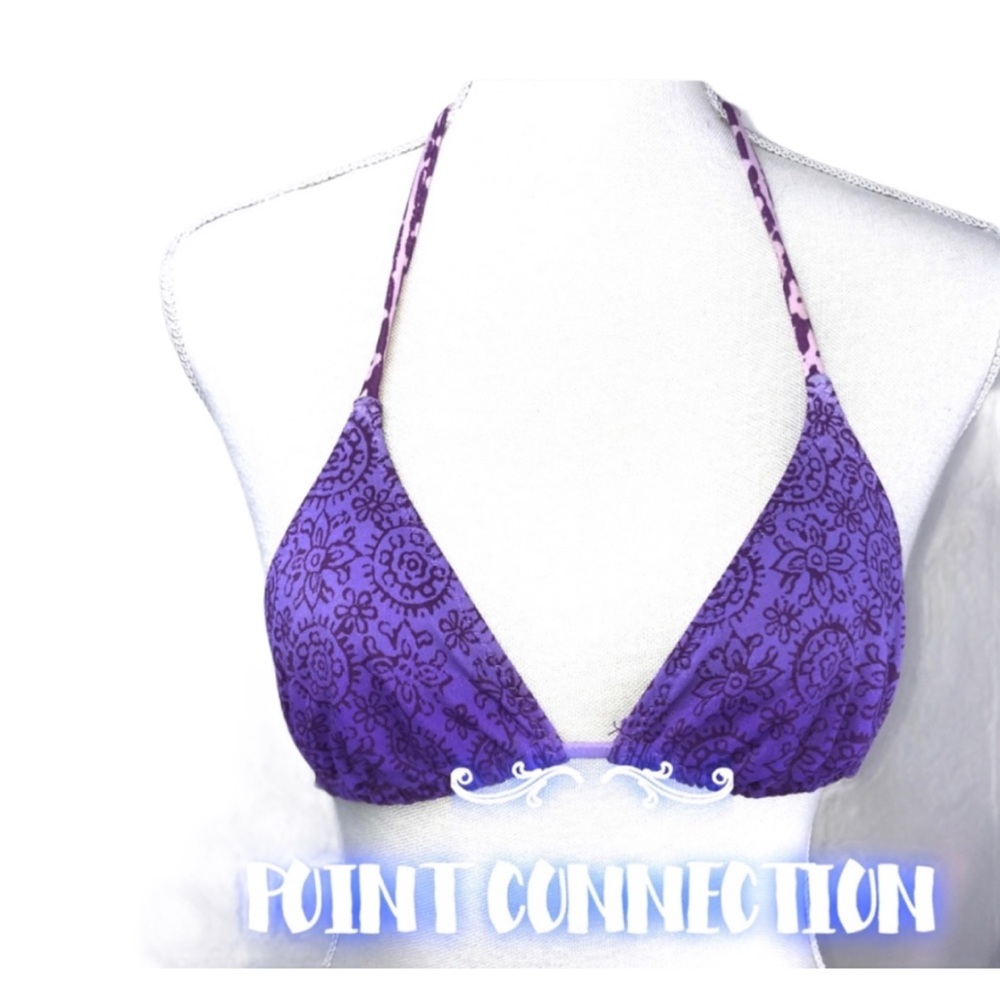 Point Conception purple bikini top PRICED TO SELL